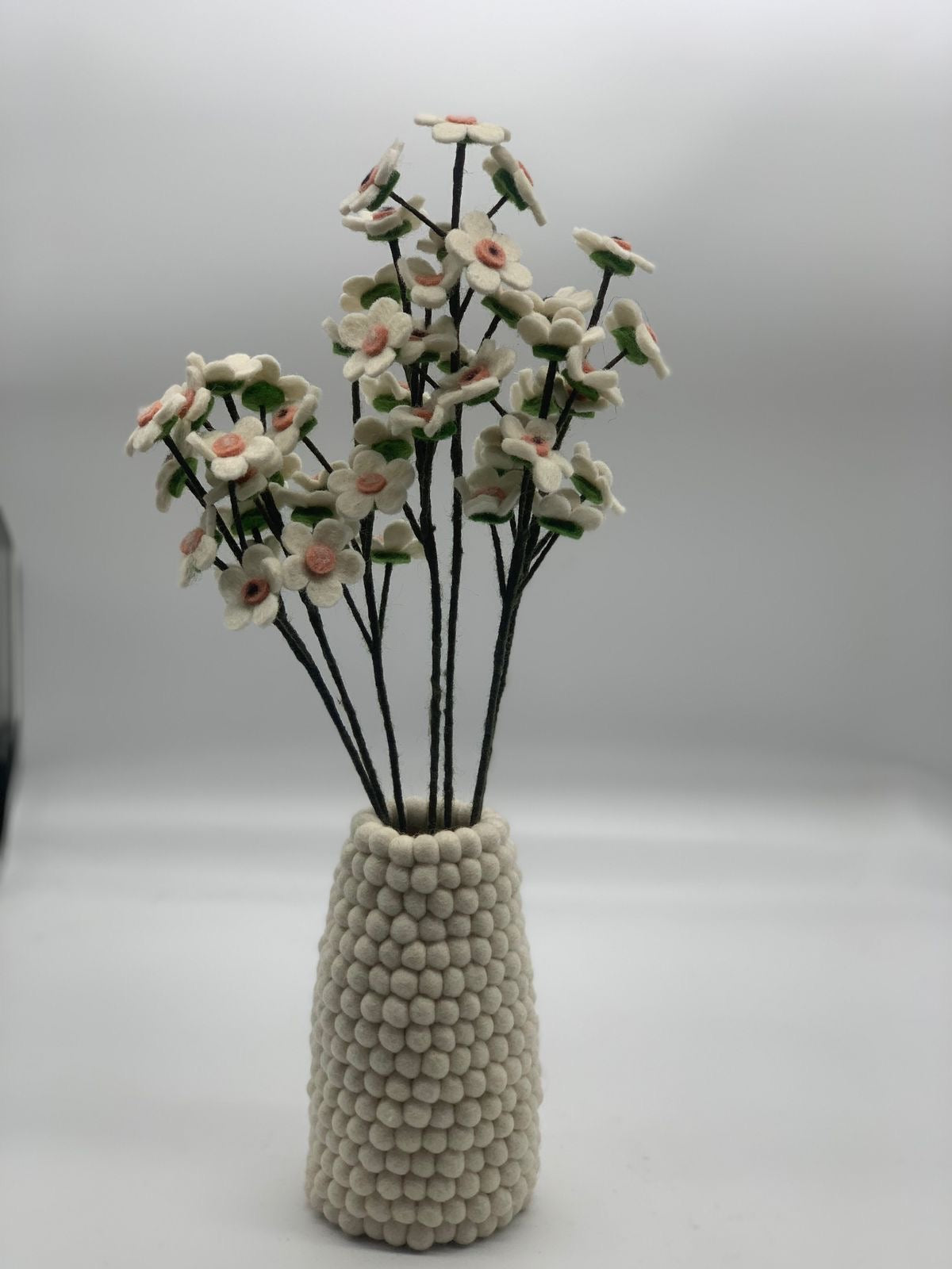 Handmade Felt Flower Stems