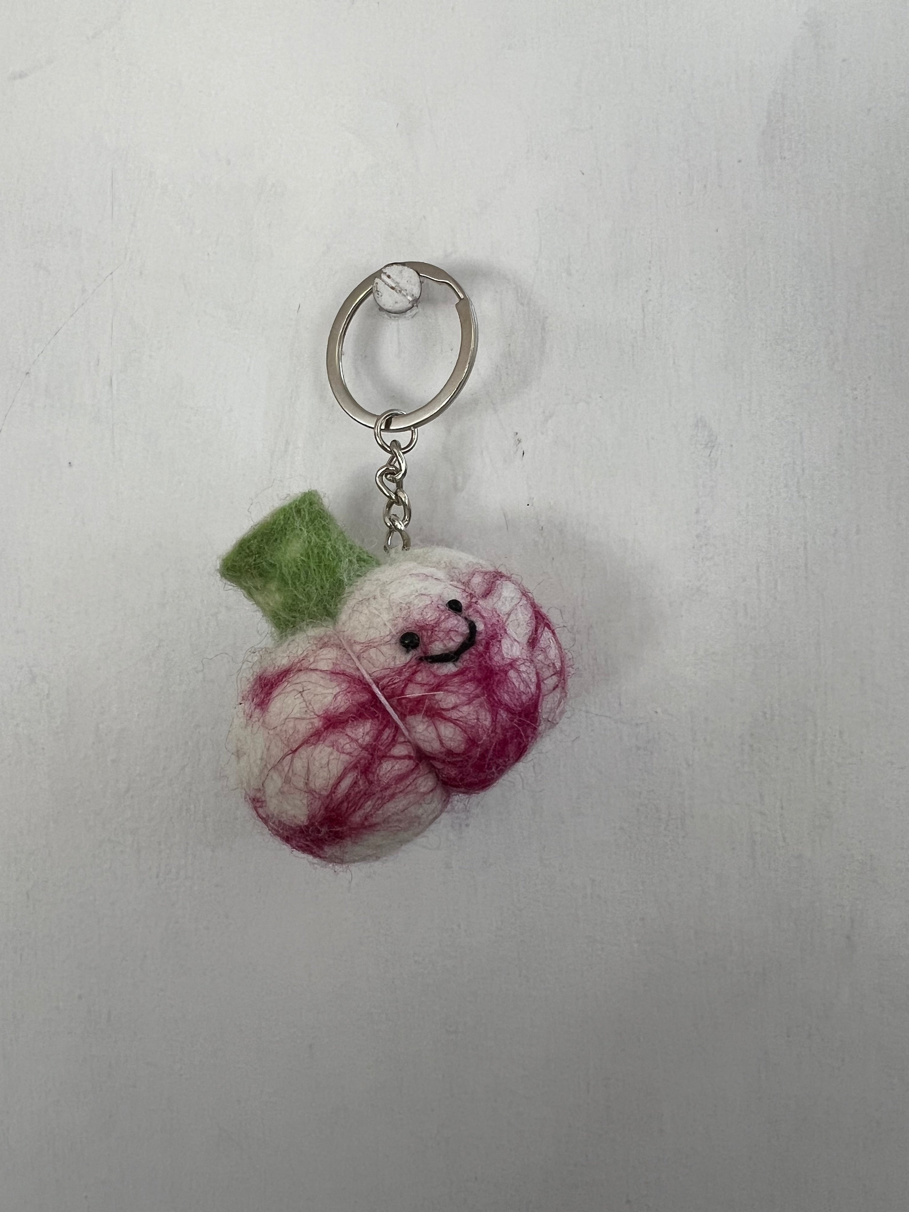 Handmade Felt Vegetable & Fruit Keychains
