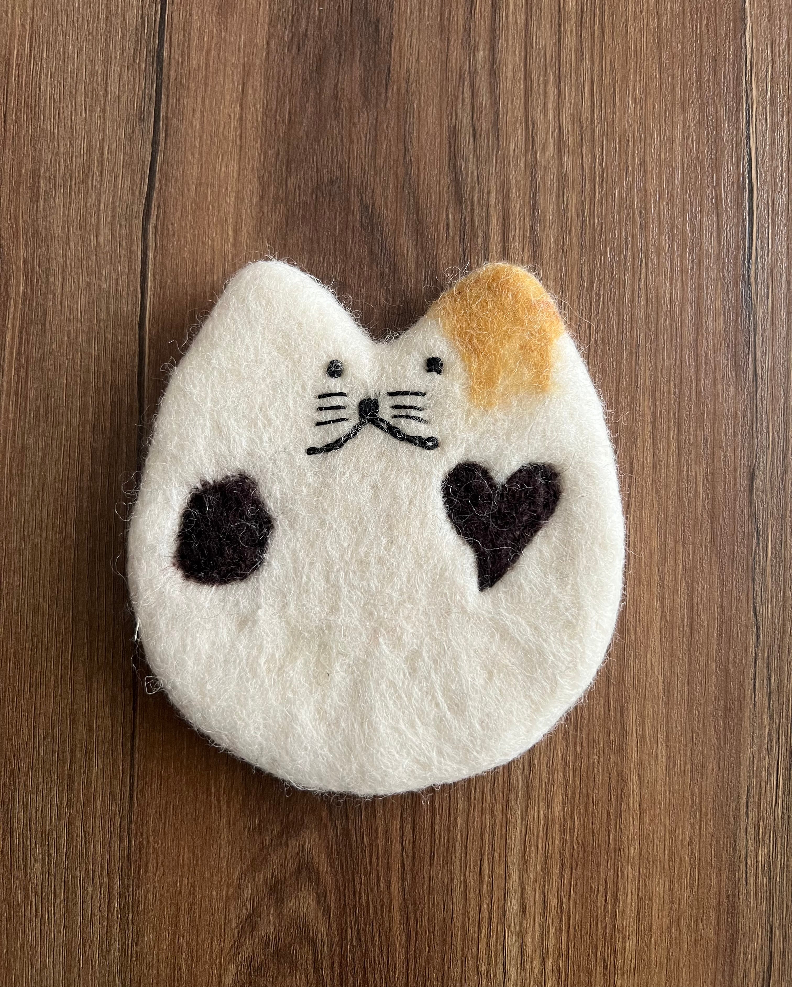 Handmade Felt Animal Coasters