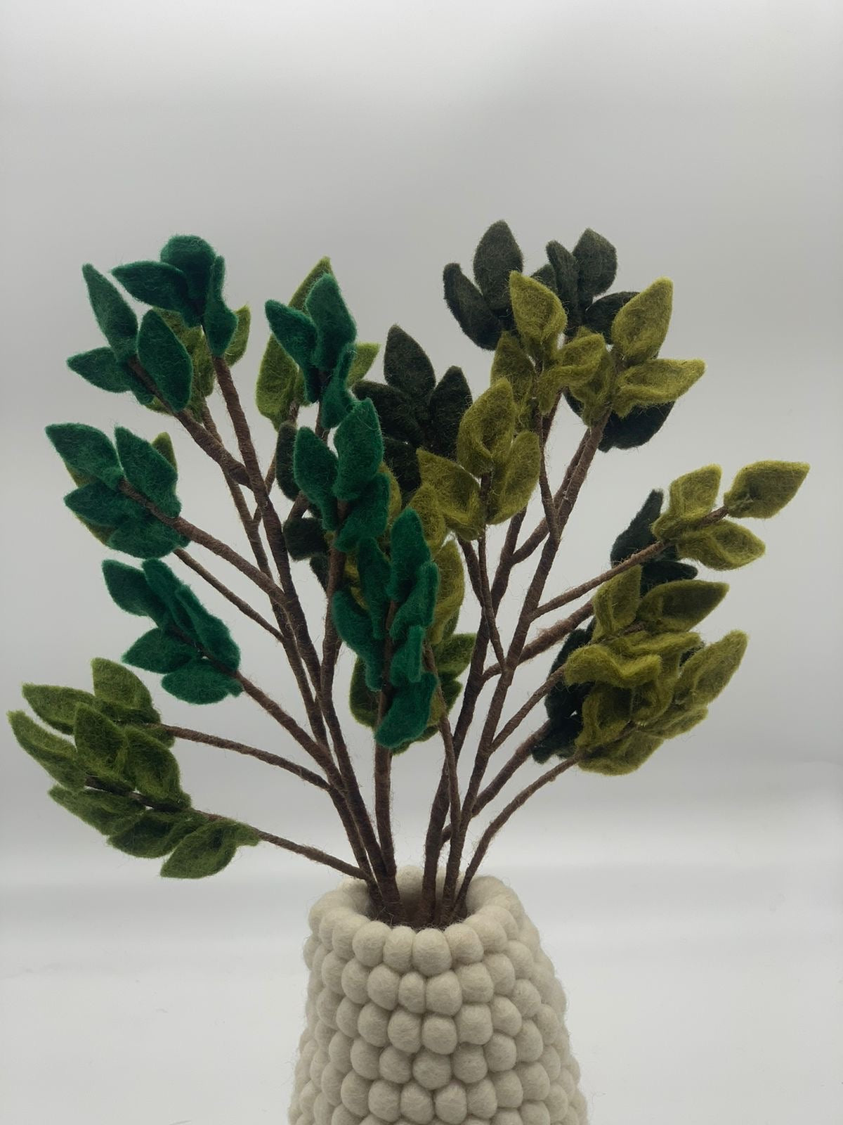 Handmade Felt Flower Stems