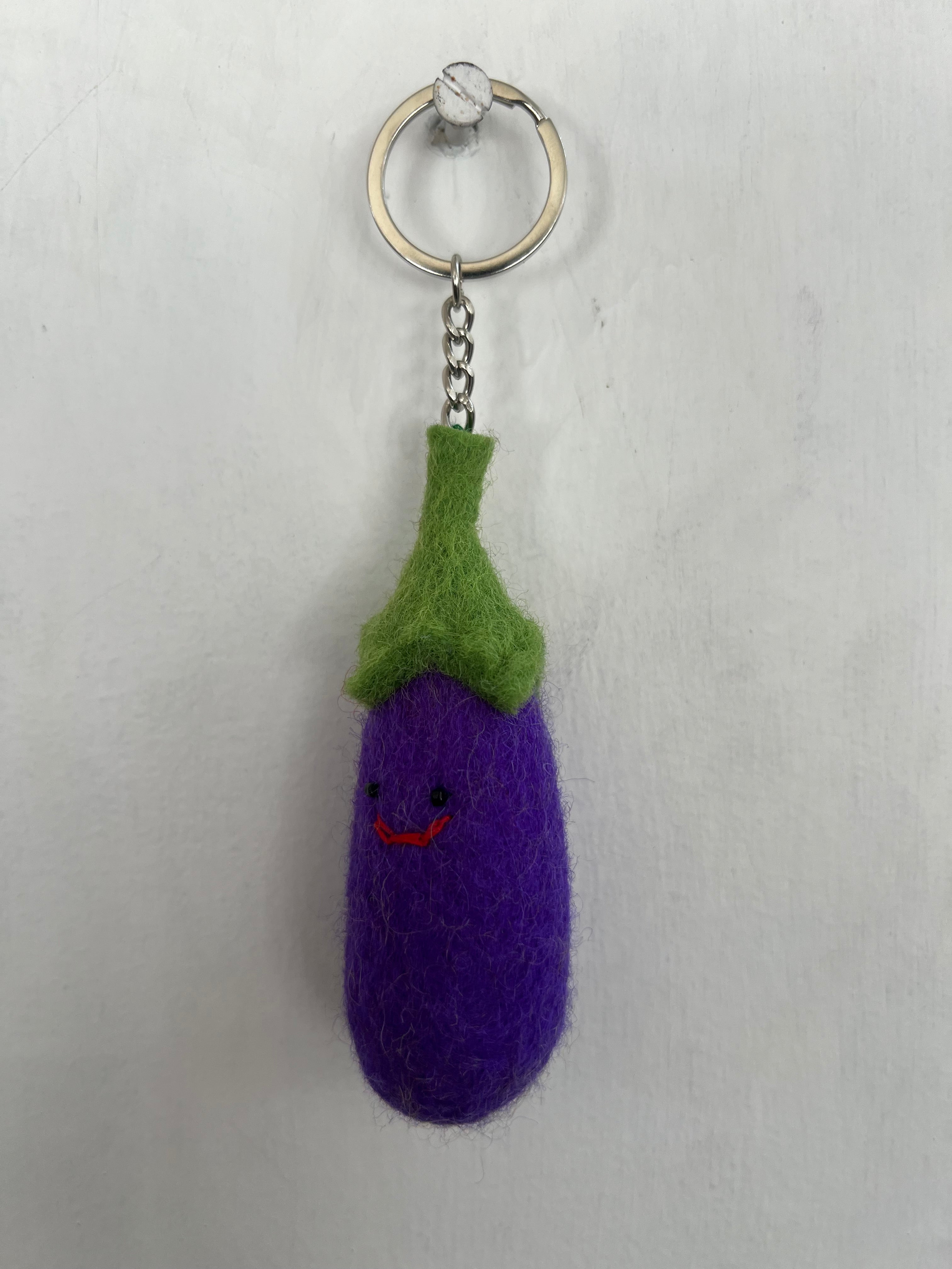 Handmade Felt Vegetable & Fruit Keychains