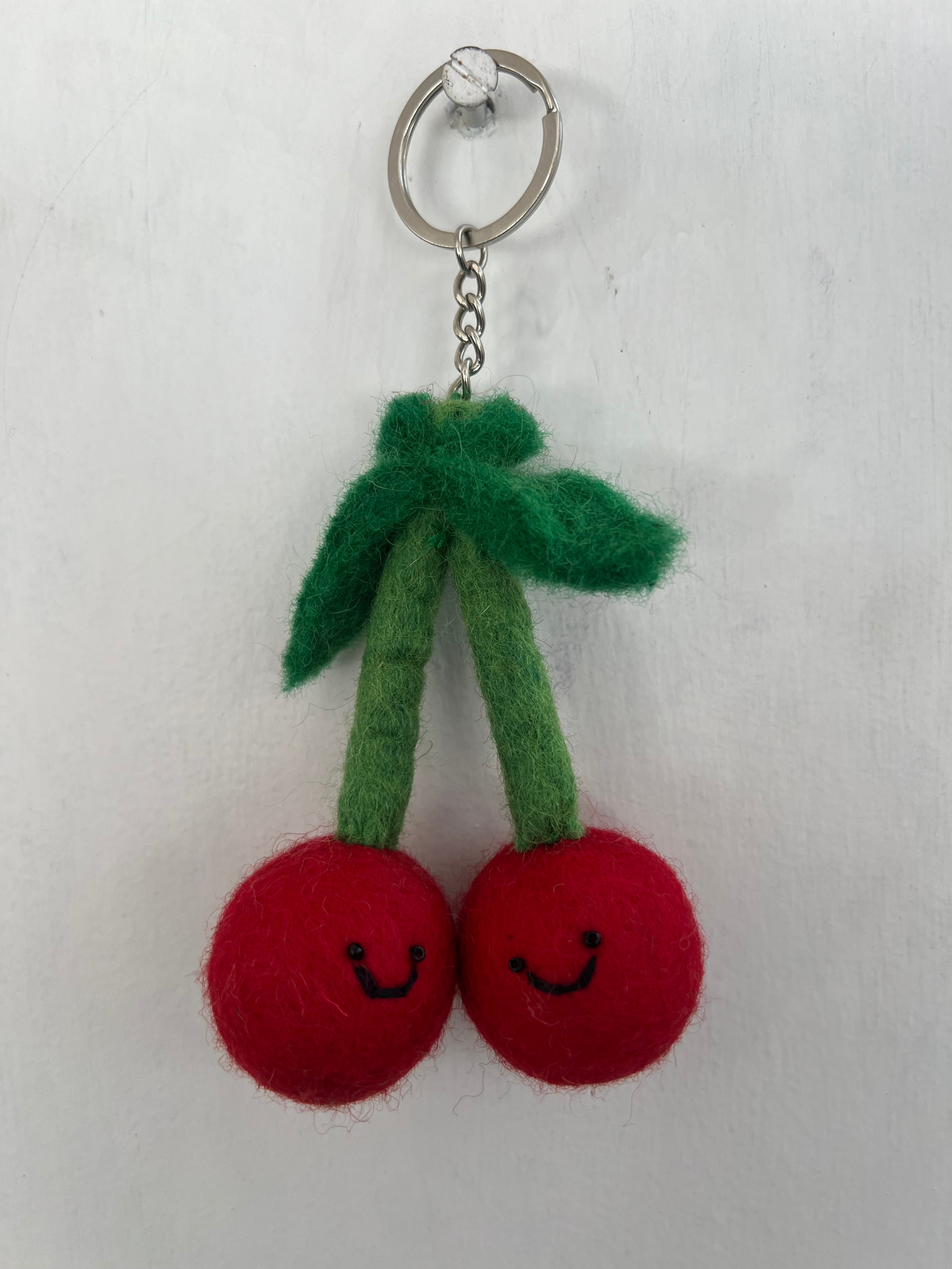 Handmade Felt Vegetable & Fruit Keychains