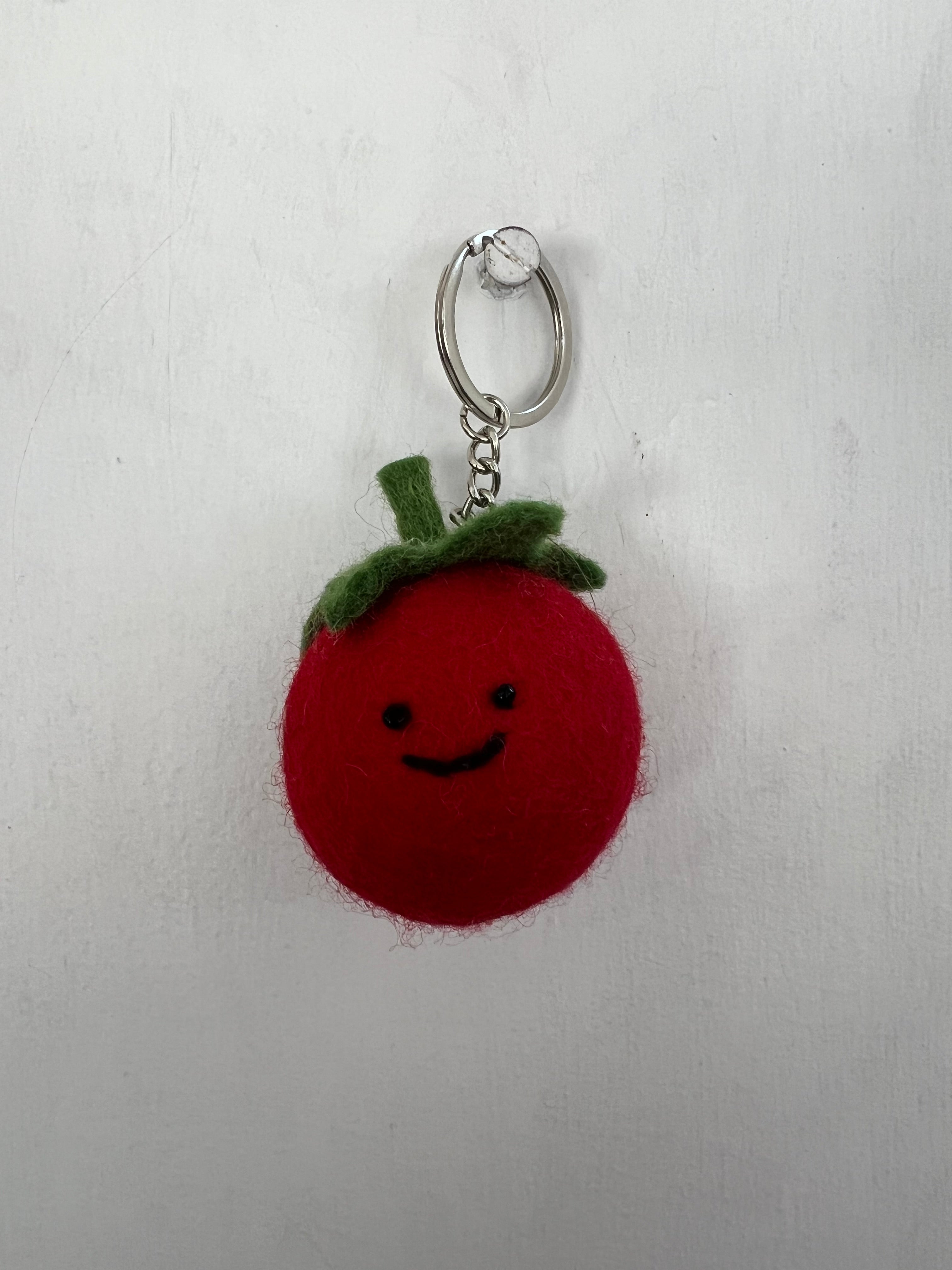 Handmade Felt Vegetable & Fruit Keychains