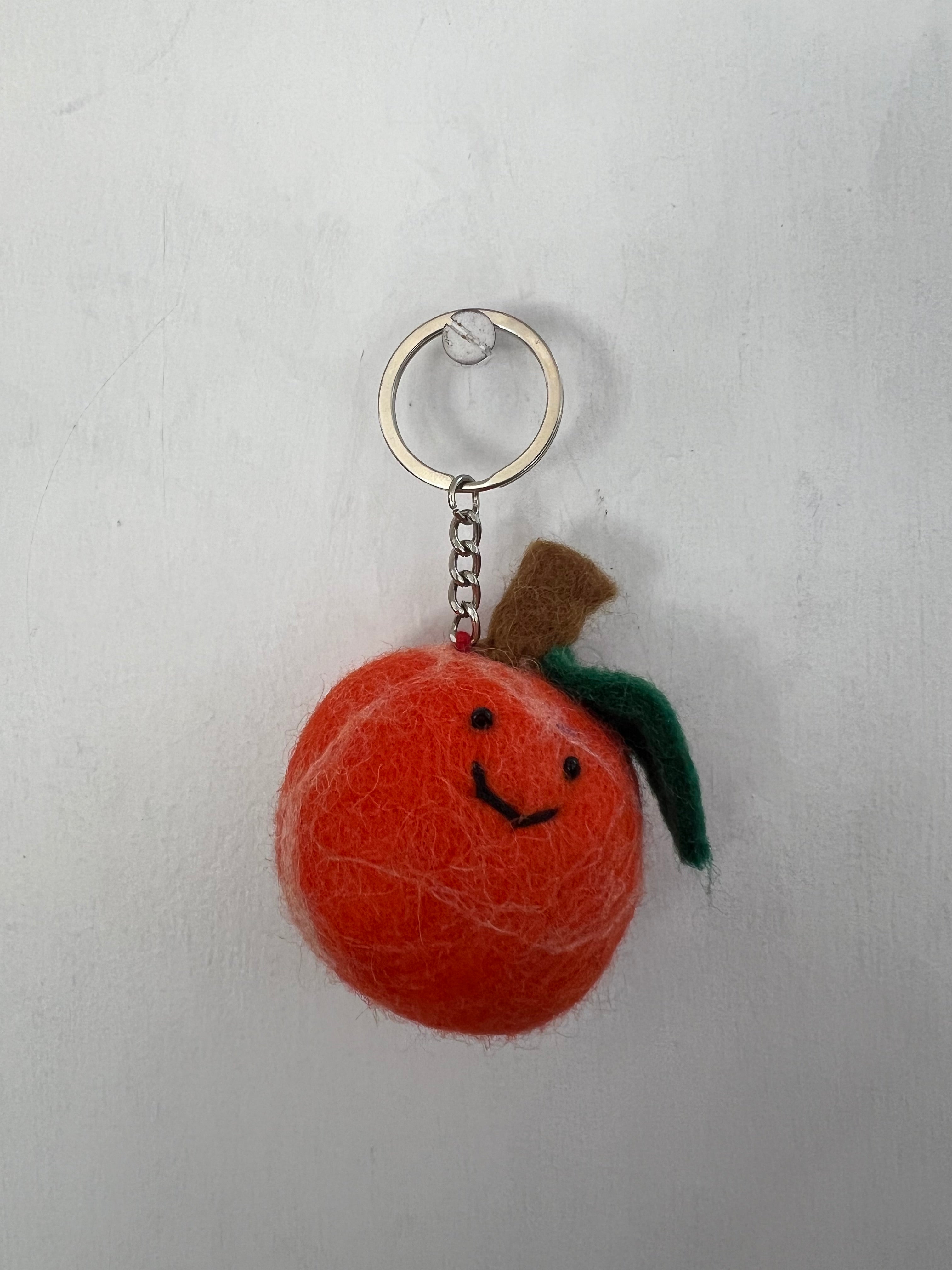 Handmade Felt Vegetable & Fruit Keychains