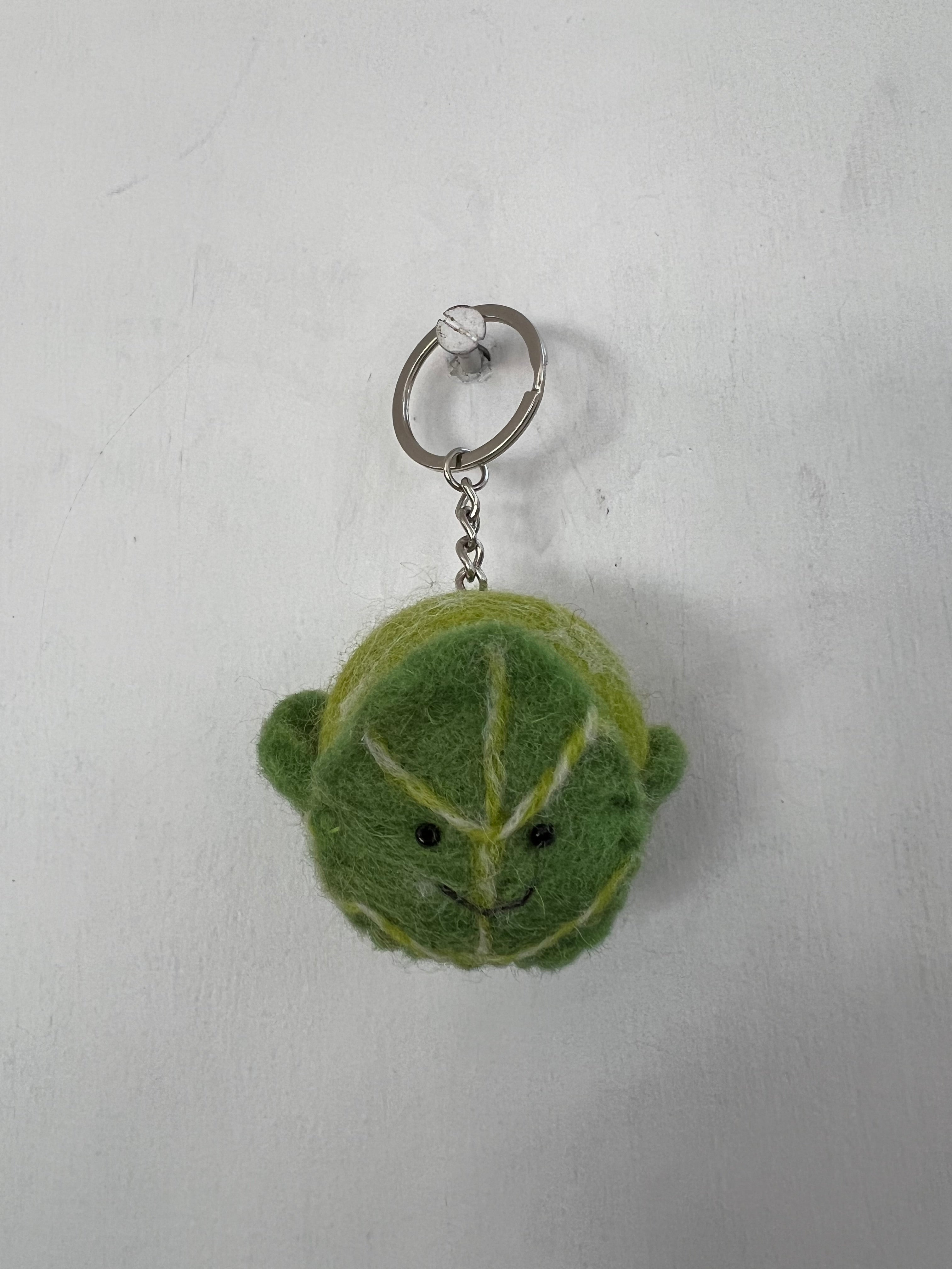 Handmade Felt Vegetable & Fruit Keychains