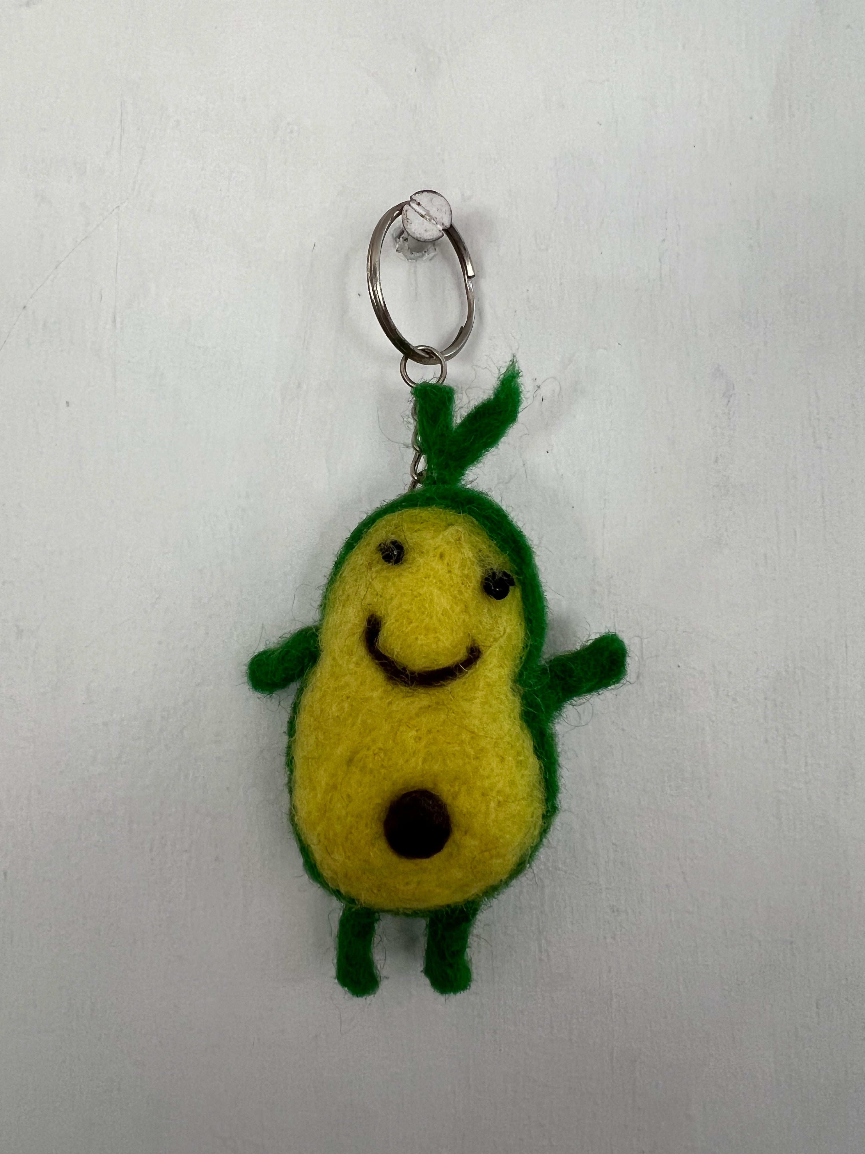 Handmade Felt Vegetable & Fruit Keychains
