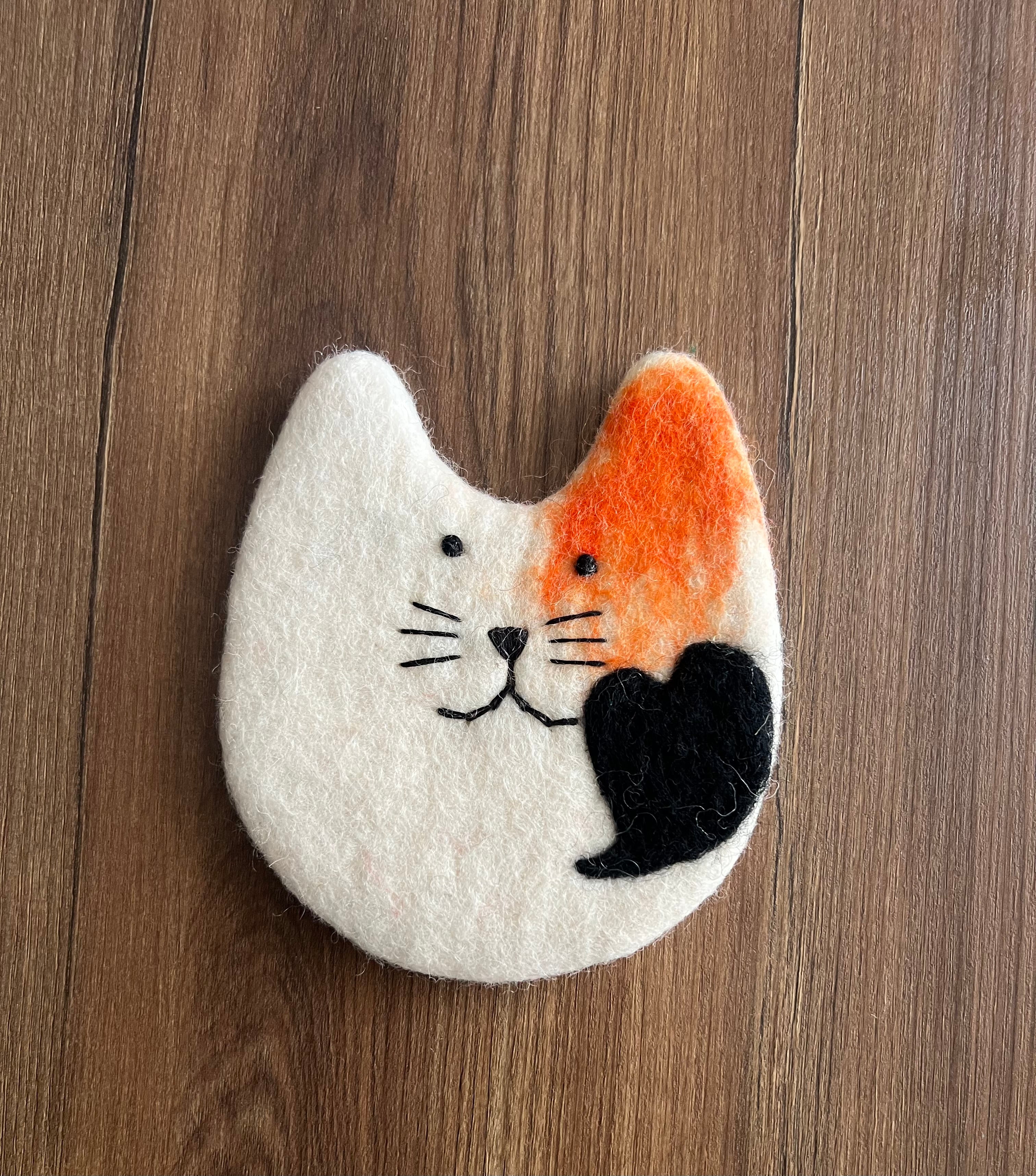 Handmade Felt Animal Coasters