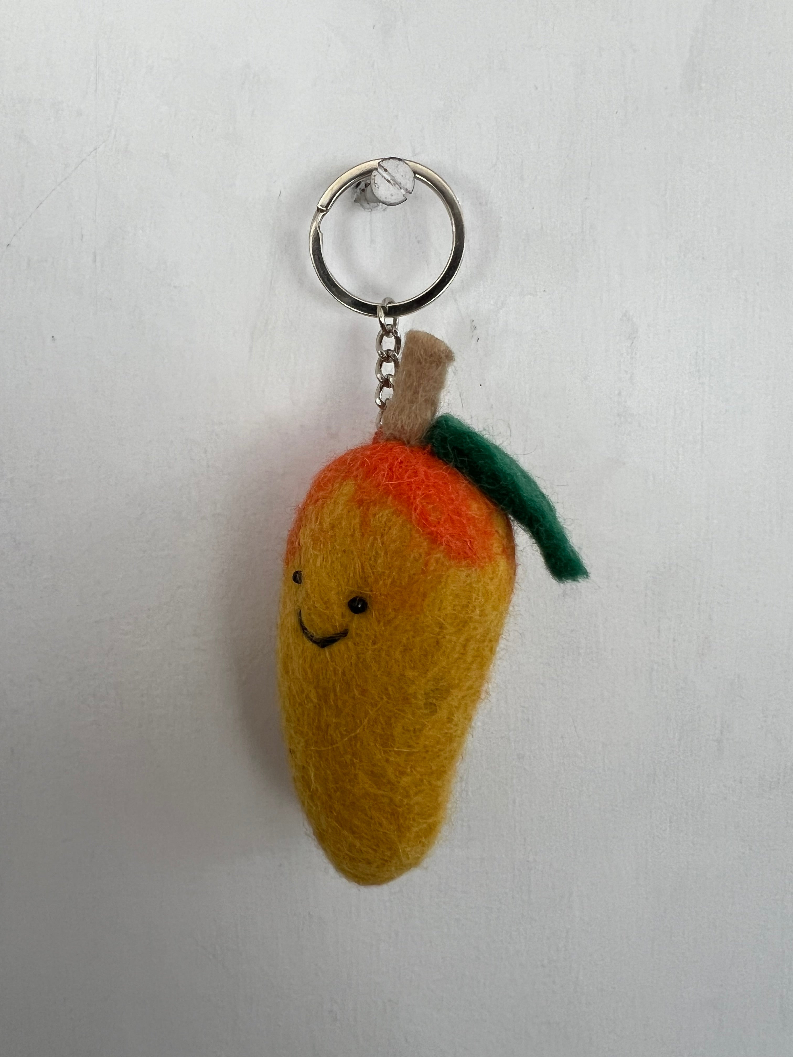 Handmade Felt Vegetable & Fruit Keychains