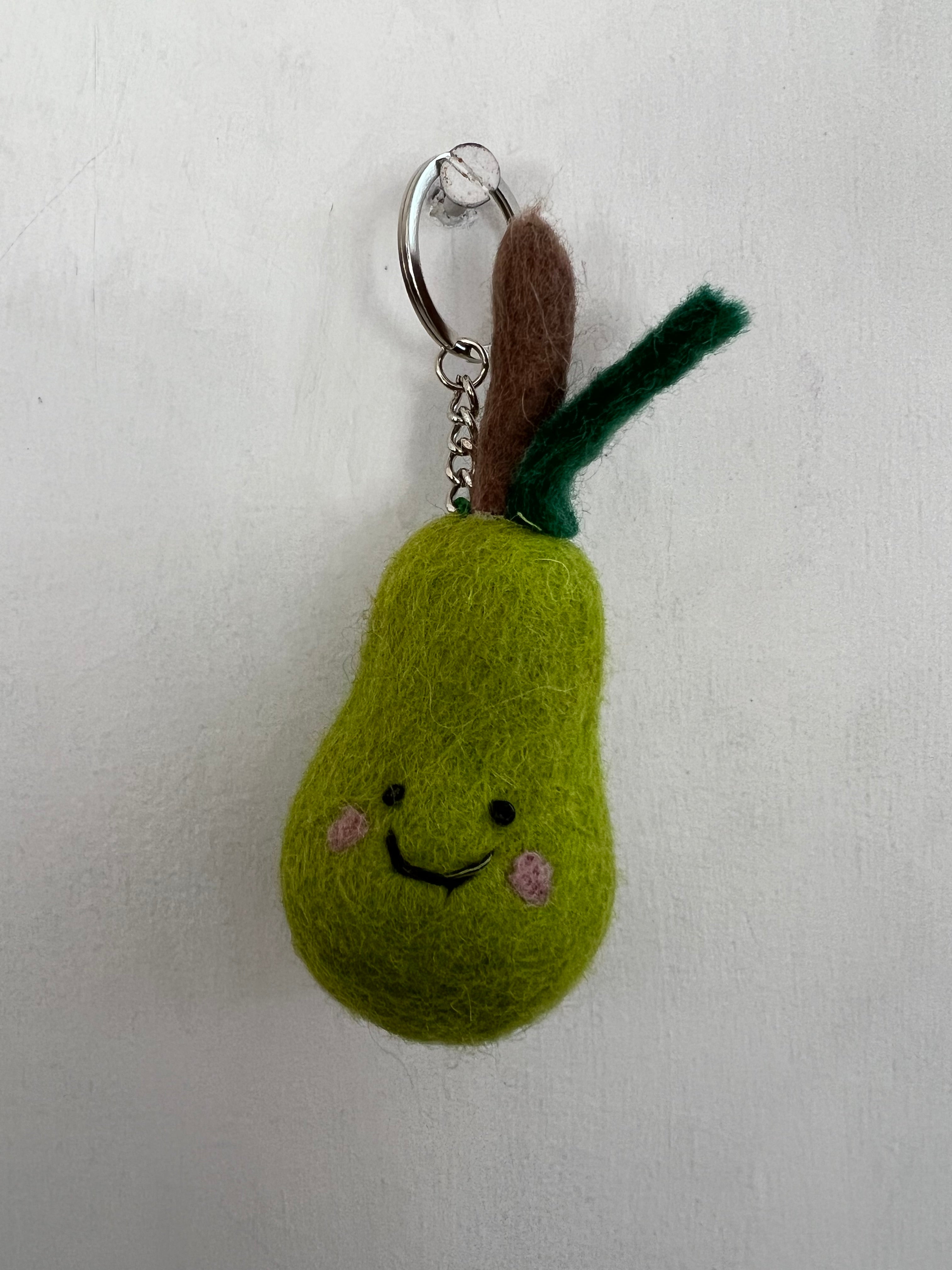 Handmade Felt Vegetable & Fruit Keychains