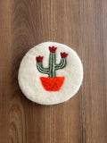 Felt Plant coaster