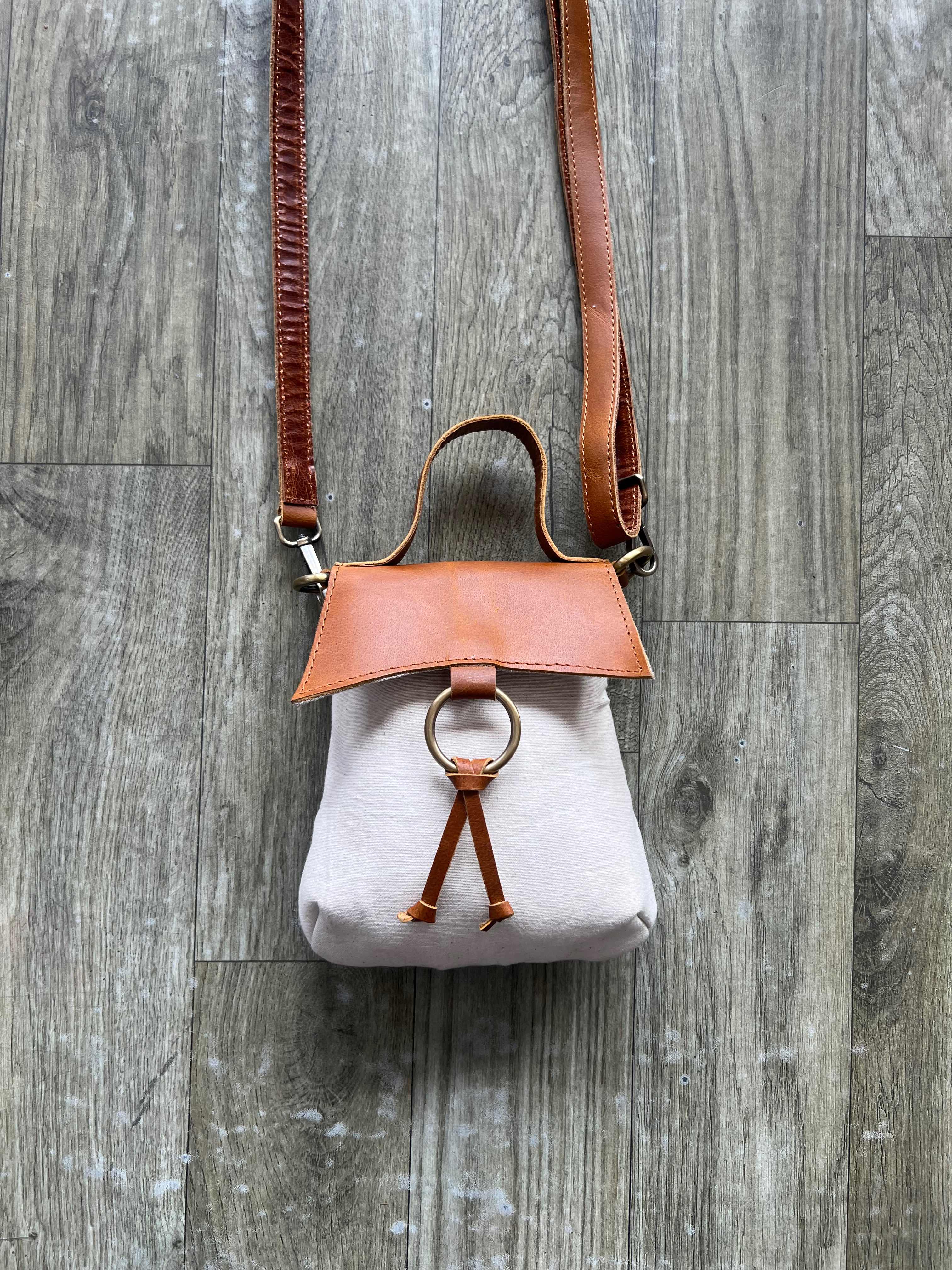 Introducing our minimalist Crescent Pouch