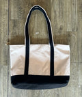 Signature Dual-Tone Cotton Carryall