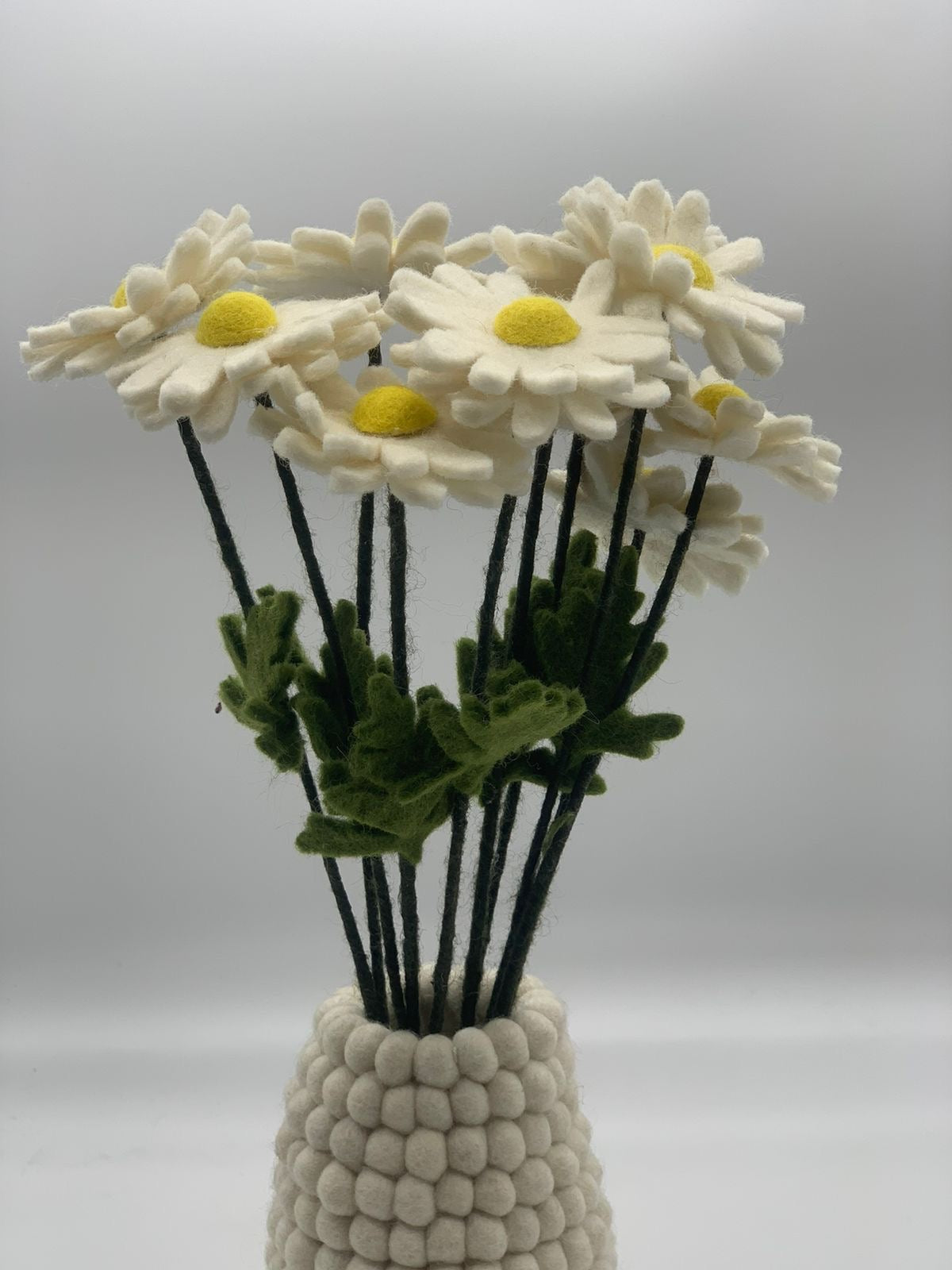 Handmade Felt Flower Stems