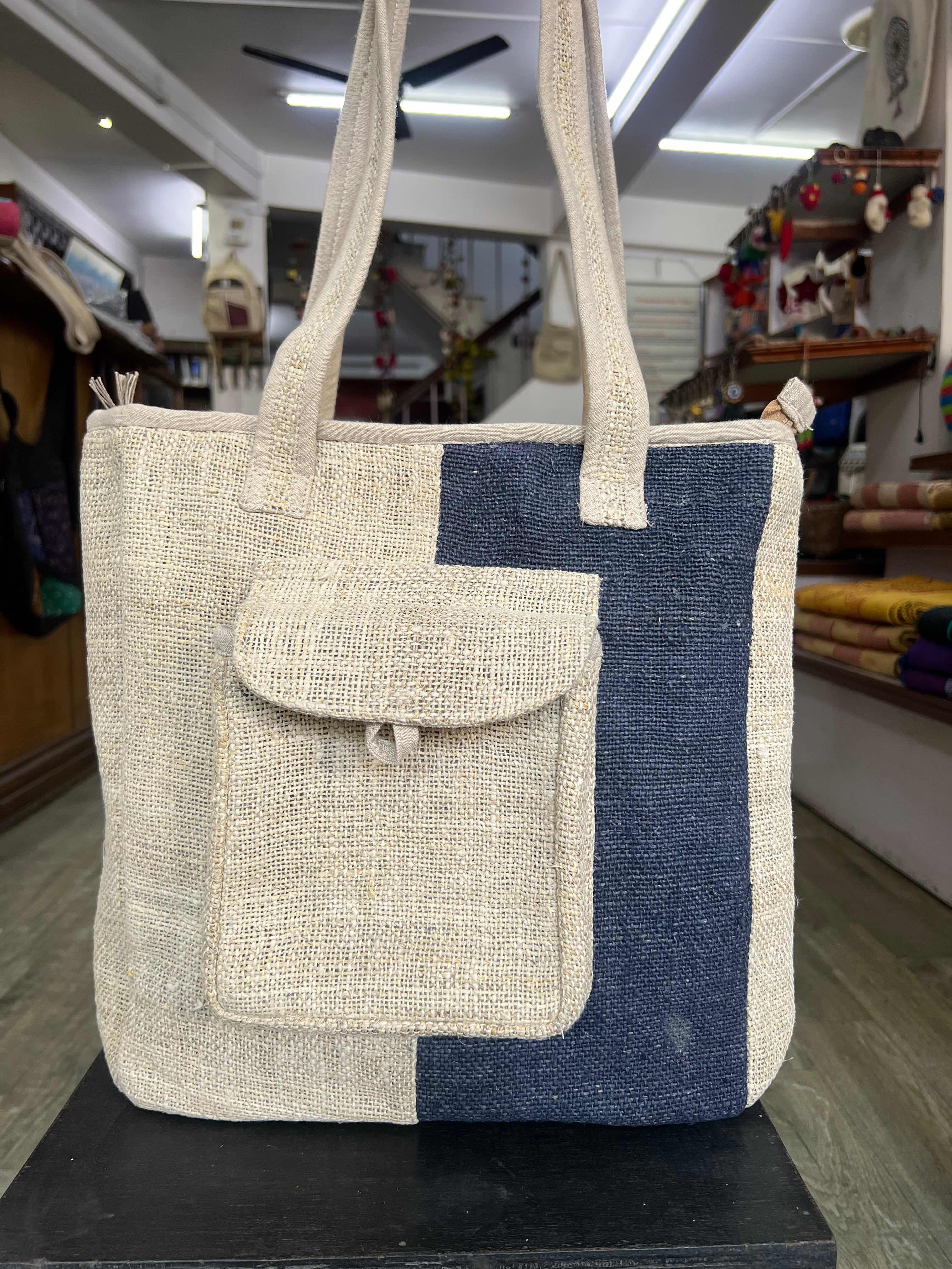 Hemp Pocket Tote