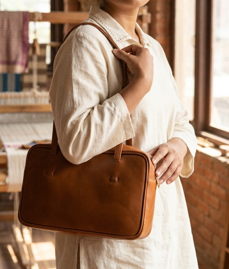 Meet your new obsession. The Linea leather East-West shoulder bag combines a sleek 90s rectangular silhouette with everyday functionality. Handcrafted premium leather. Shop now.