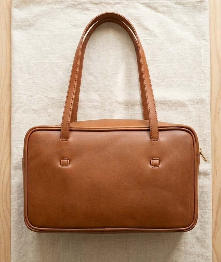 Meet your new obsession. The Linea leather East-West shoulder bag combines a sleek 90s rectangular silhouette with everyday functionality. Handcrafted premium leather. Shop now.